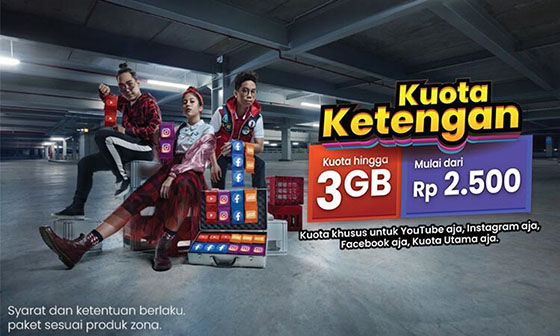 Internet Kuota Ketengan