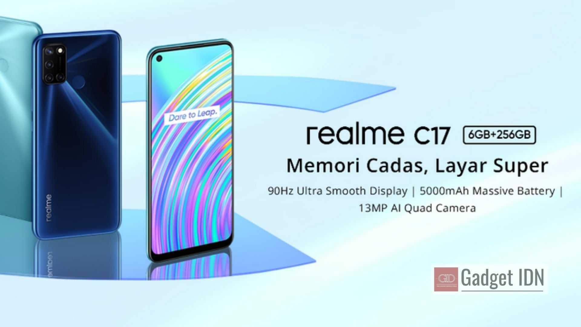 HP dibawah 2 Jutaan dan Spesifikasinya realme C17