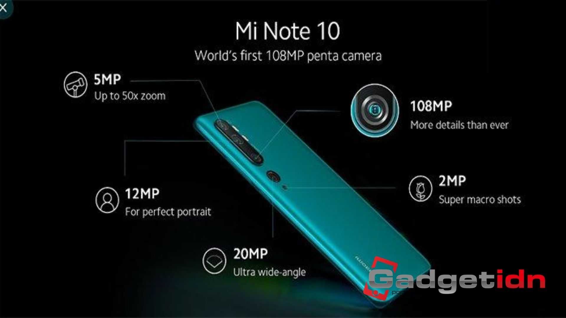 Xiaomi Mi Note 10 (Mi CC9 Pro)