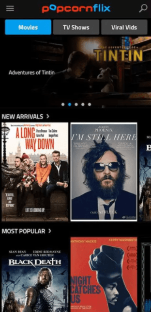 Popcornflix aplikasi download film