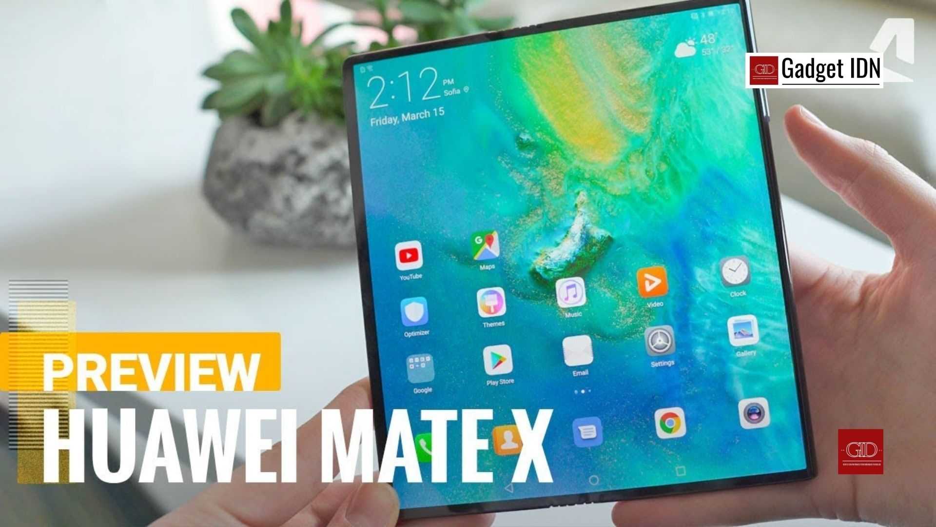 Spesifikasi Huawei Mate X