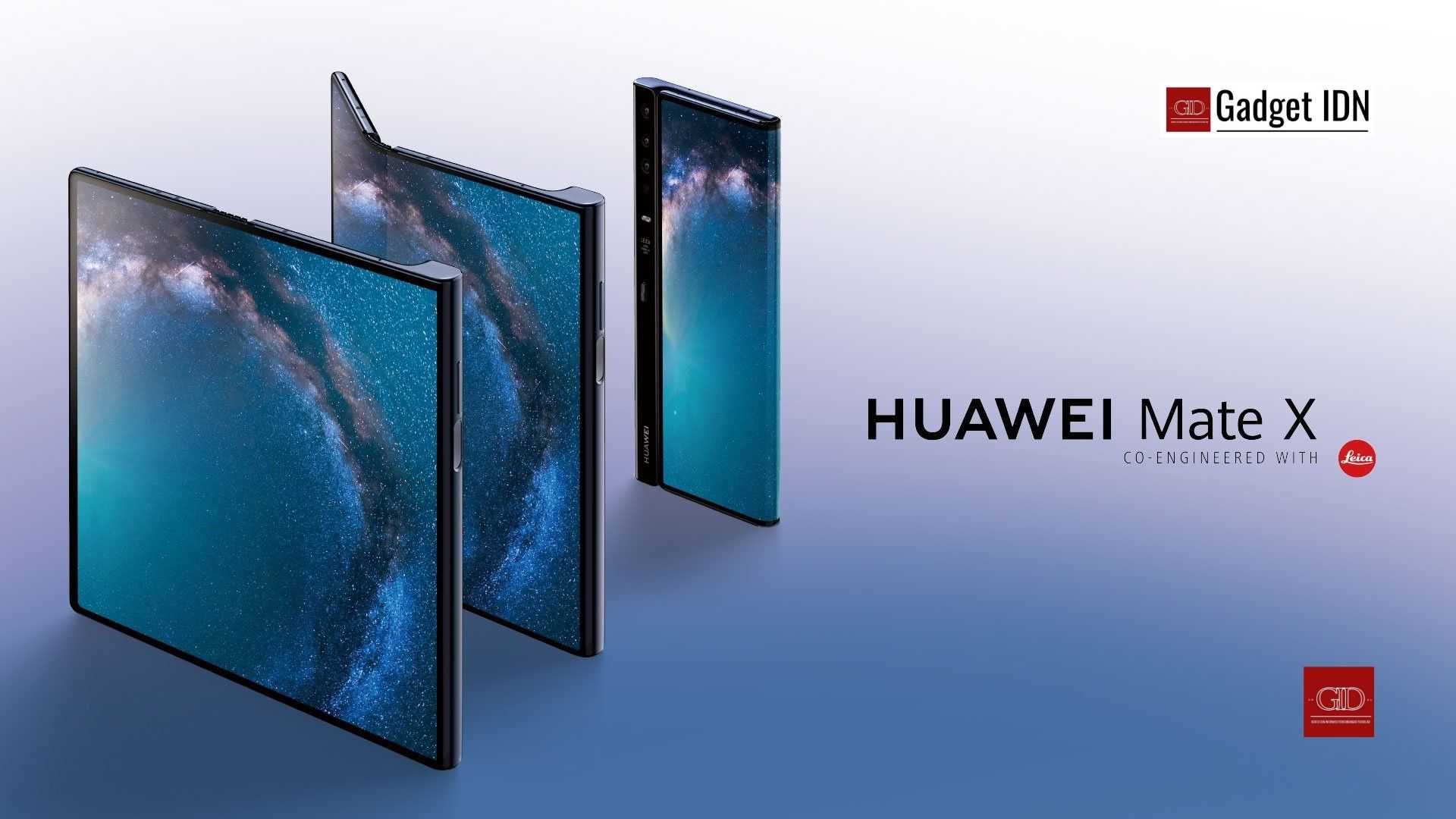 Spesifikasi Lengkap Huawei Mate X, Smartphone Flagship Termahal