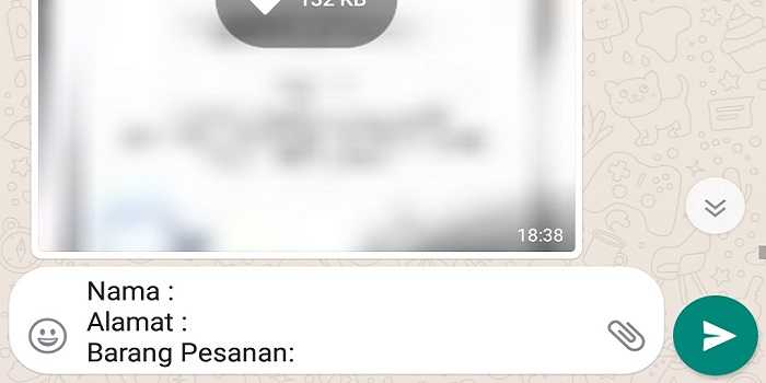 Cara Membuat Link Whatsapp di Instagram Menggunakan Format Pesan Tambahan