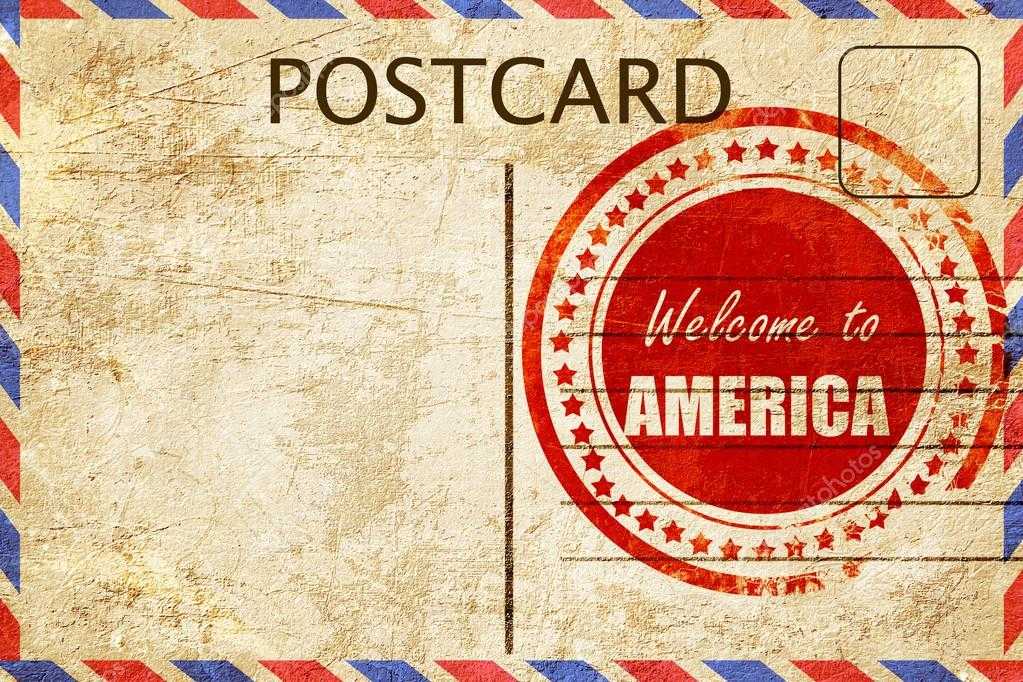 Ukuran Postcard Standar Amerika