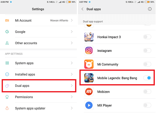 cara bikin akun baru mobile legend