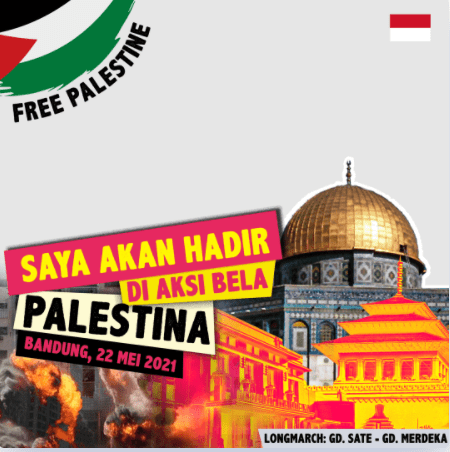 Aksi Jawa Barat Bela Palestina