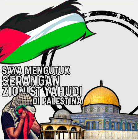 Dukungan untuk muslim Palestina