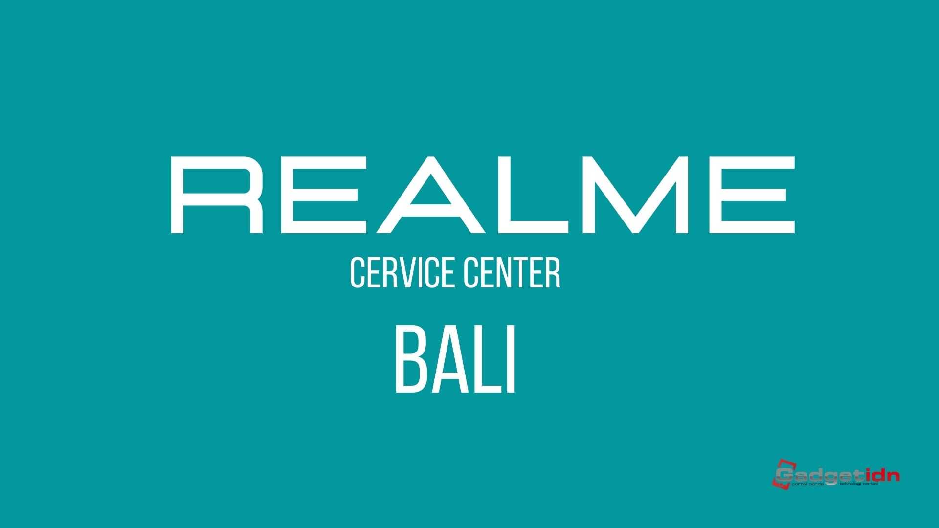 service center realme bali