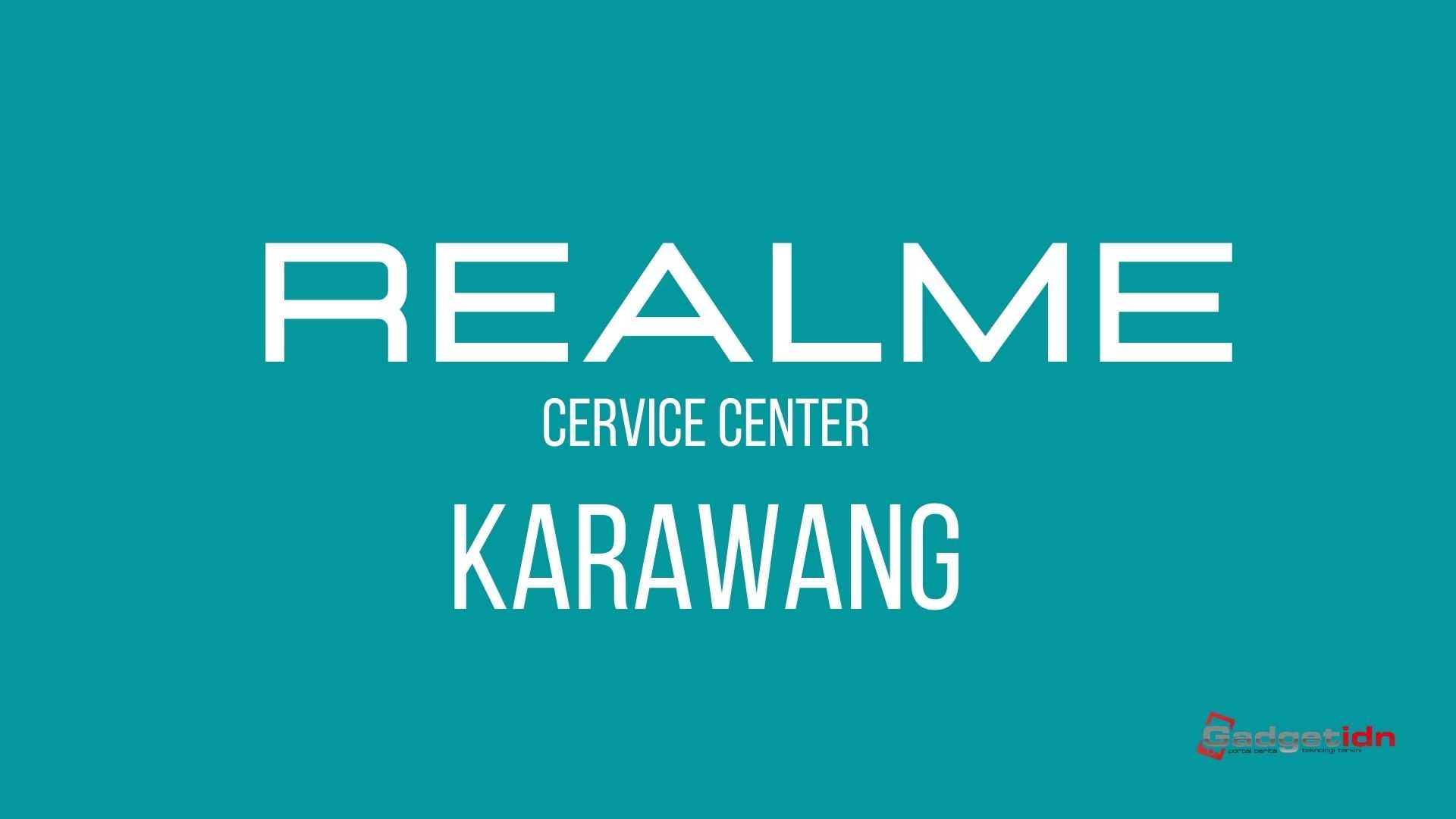 service center realme karawang