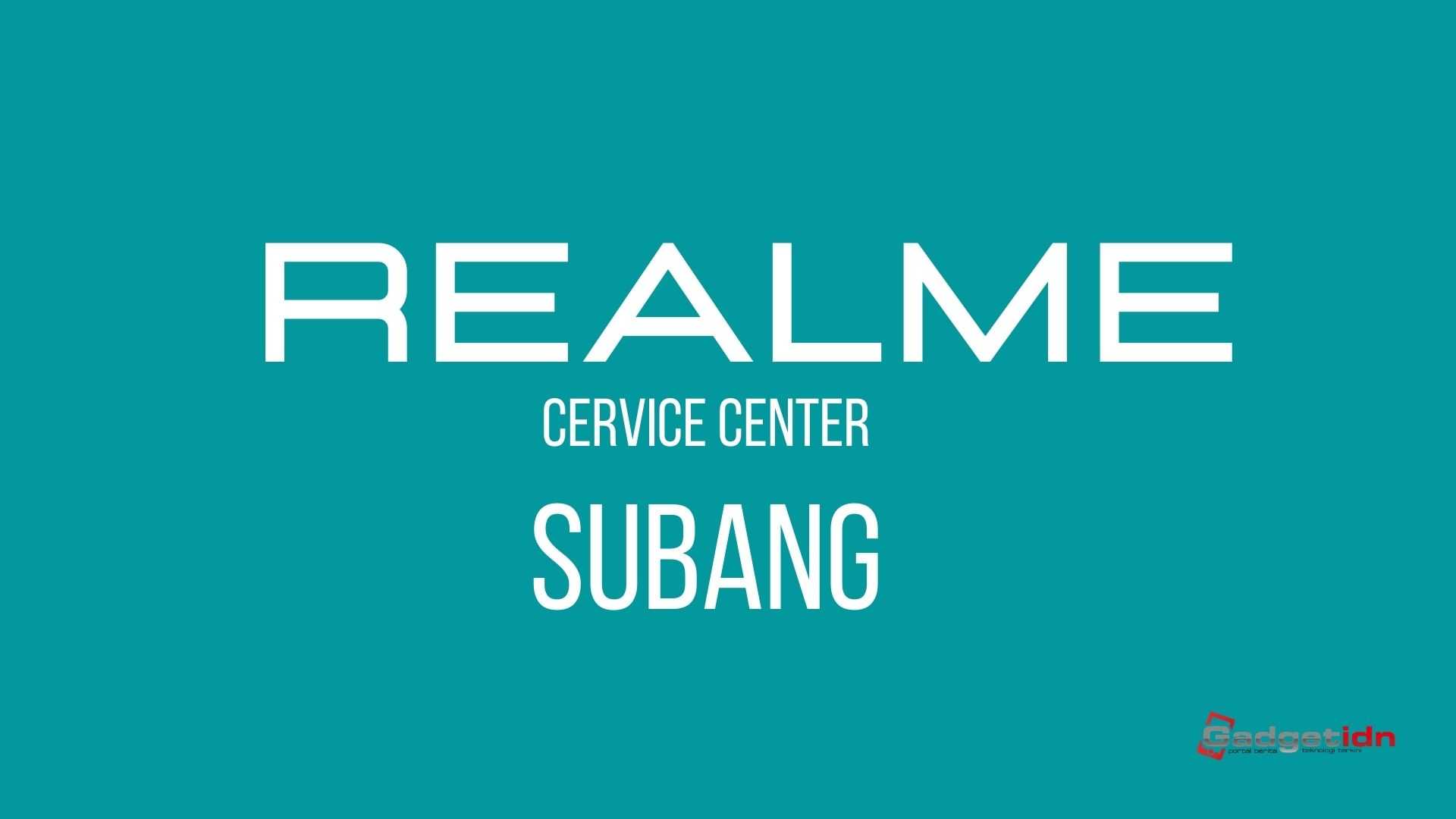 service center realme subang
