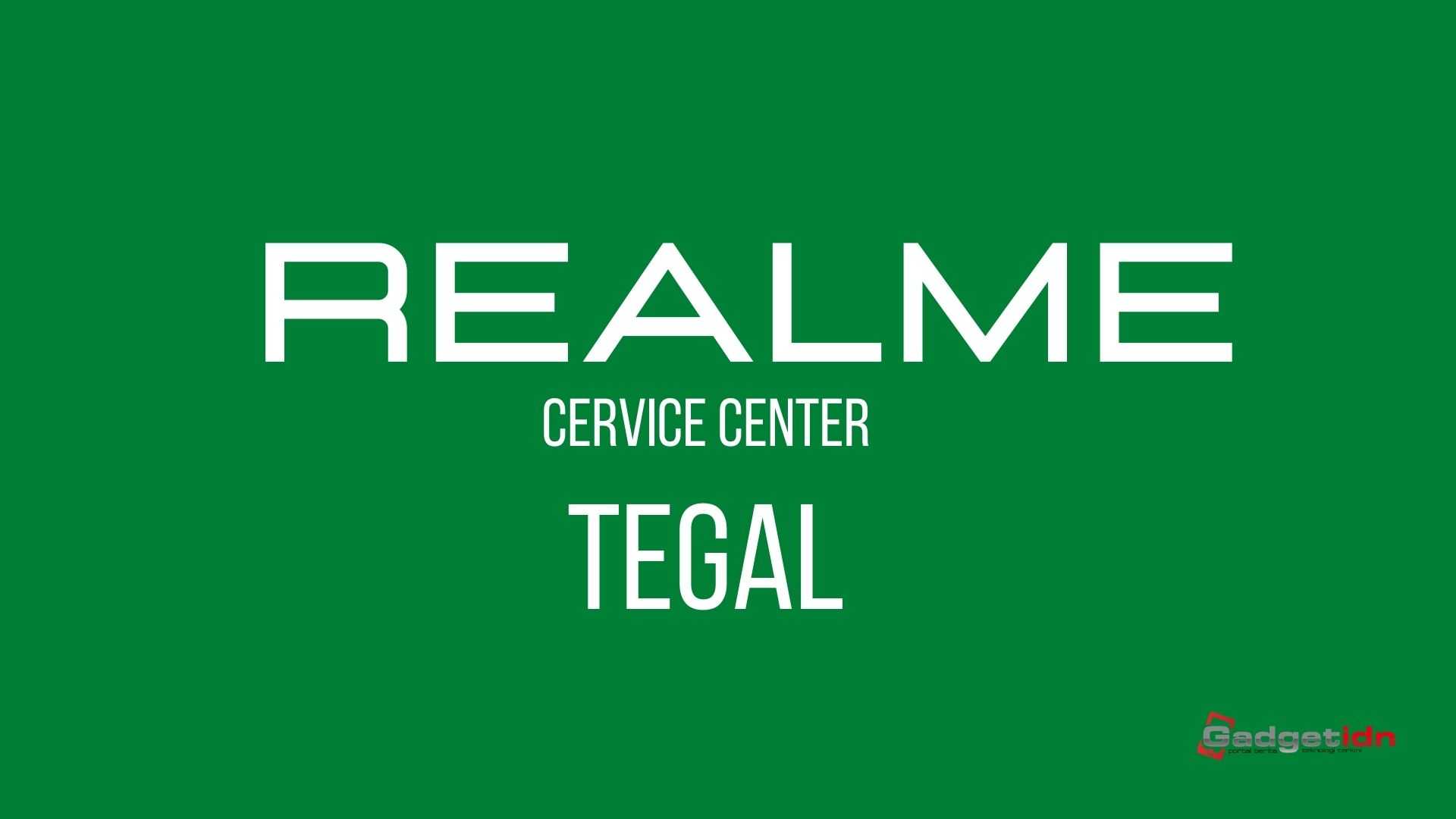 service center realme tegal