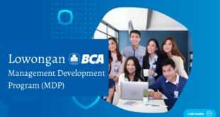 Lowongan BCA Management Development Program (MDP)