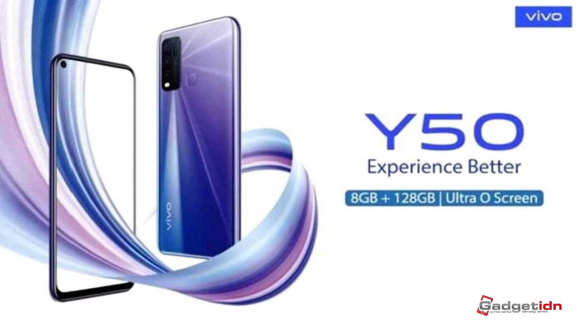 Spesifikasi dan Harga Vivo Y50 Agustus 2021