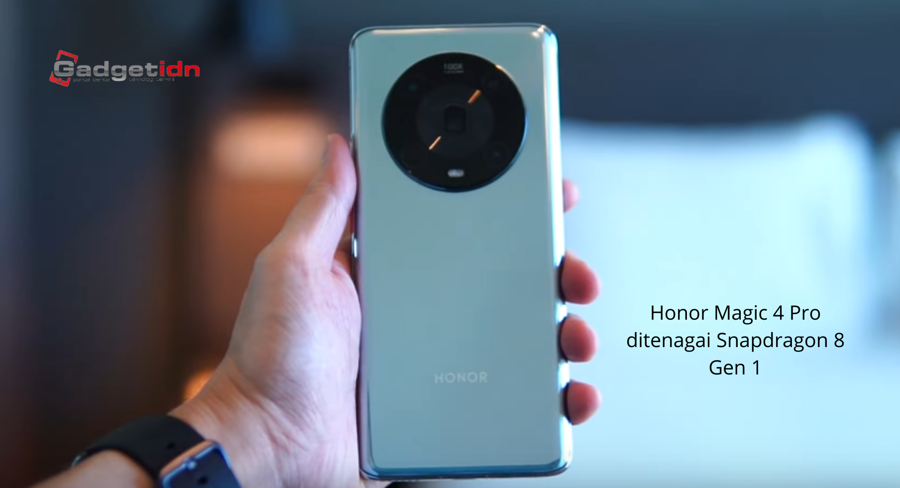 Honor Magic 4 Pro ditenagai Snapdragon 8 Gen 1